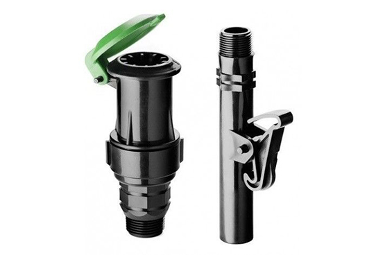 JUEGO VALVULA HIDRANTE + LLAVE  3/4"   (GENERICO)