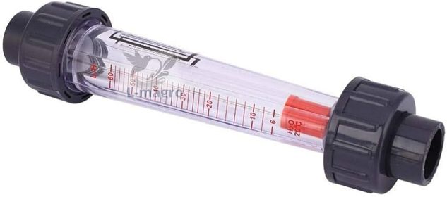 FLUJOMETRO RANGO 40L/H A 400 LPM CONEXIÓN 3/4"