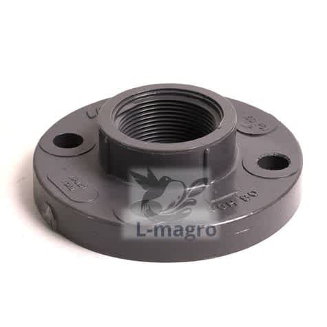 BRIDA EN PVC ROSCAR 3"